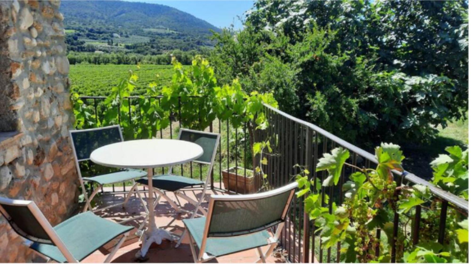 L'O De Vigne, Eden In Provence Villa Nyons Bagian luar foto
