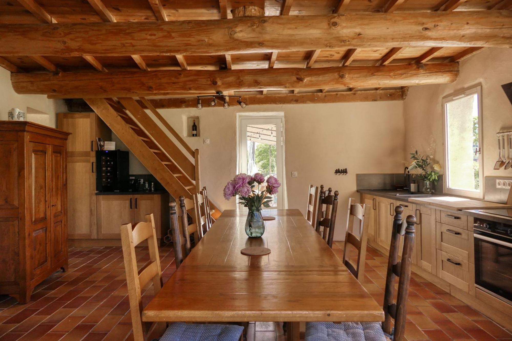 L'O De Vigne, Eden In Provence Villa Nyons Bagian luar foto