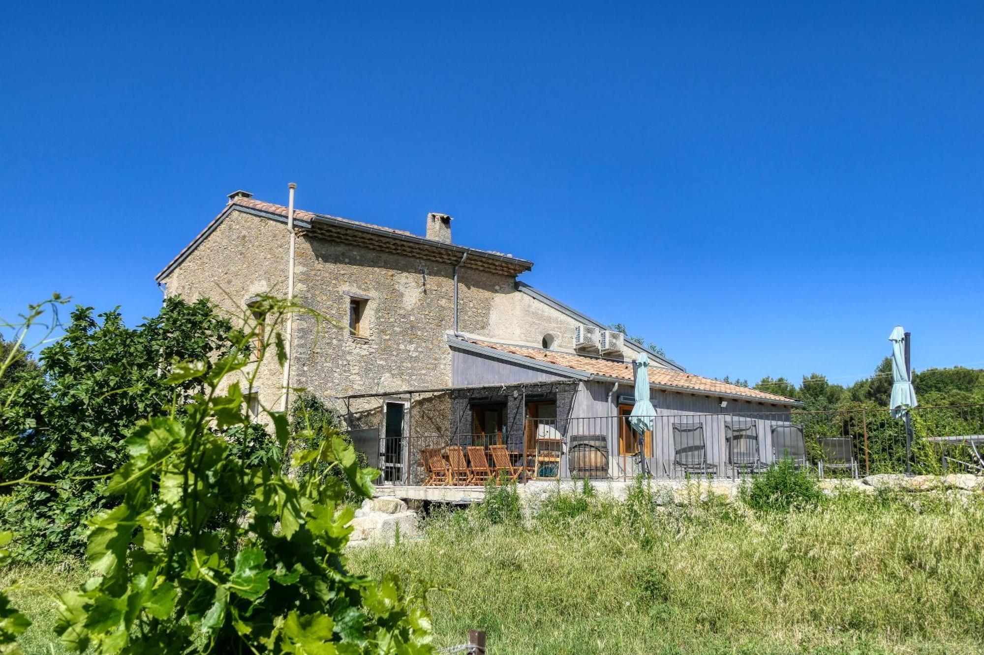L'O De Vigne, Eden In Provence Villa Nyons Bagian luar foto