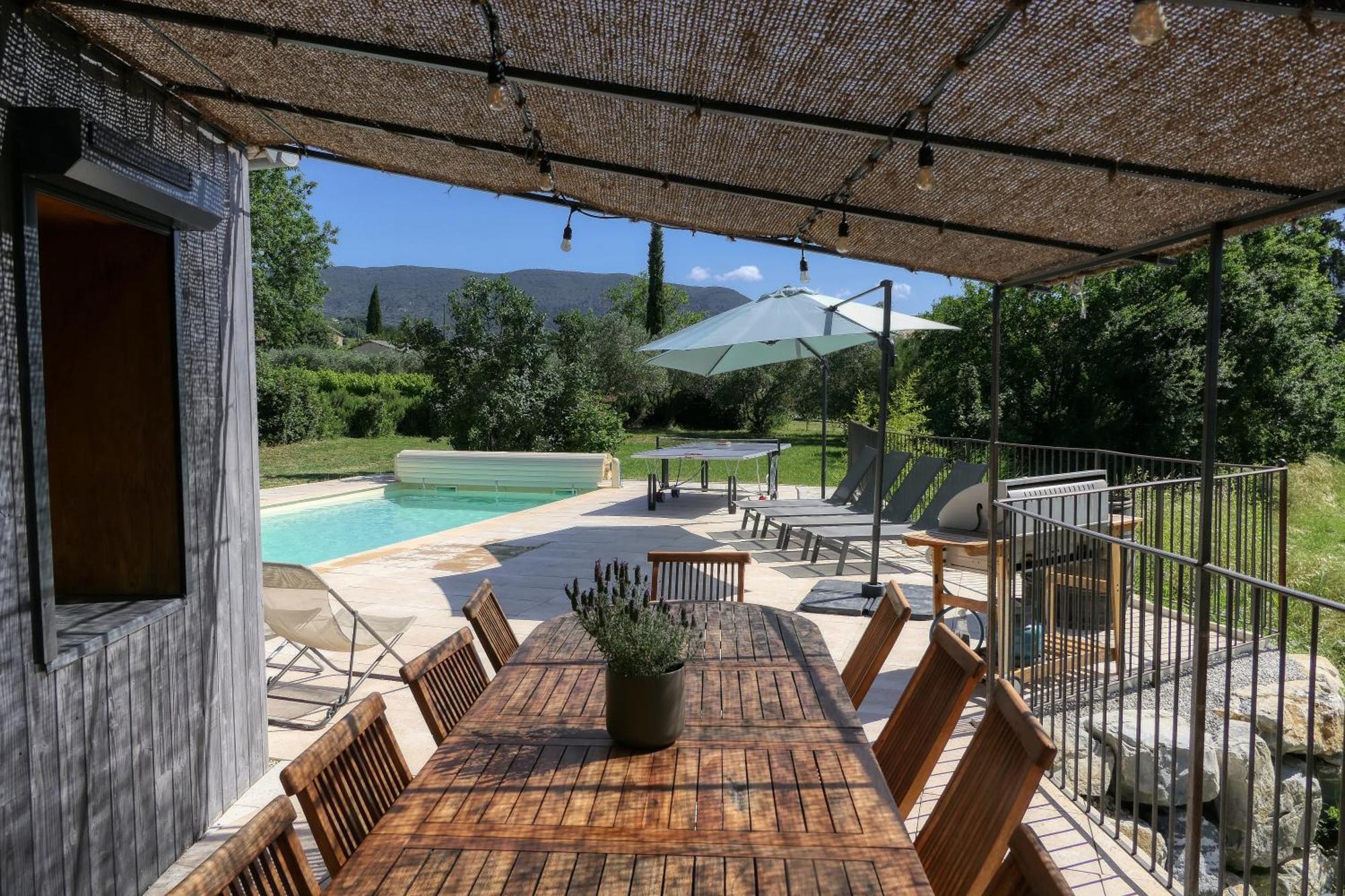 L'O De Vigne, Eden In Provence Villa Nyons Bagian luar foto